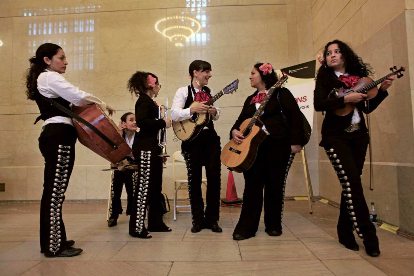 Subway mariachi band