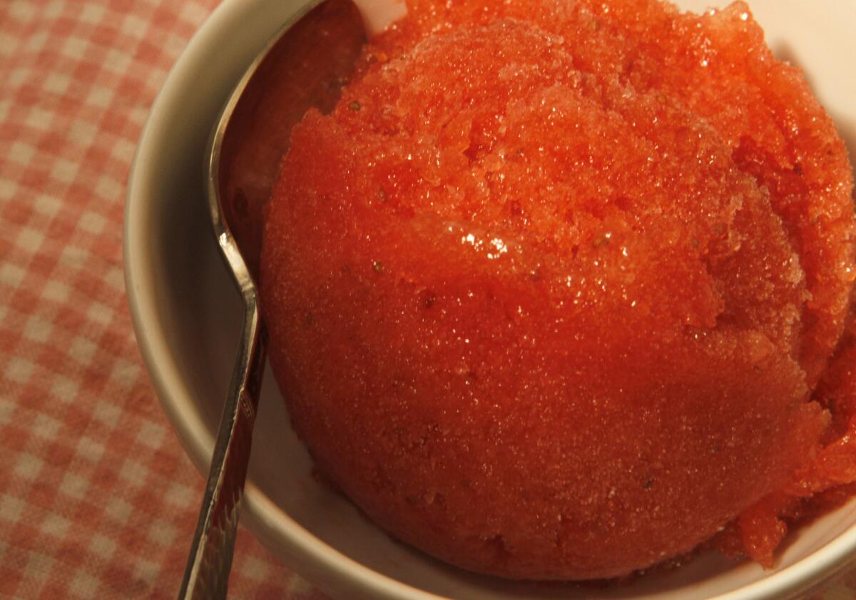 Strawberries, water and sugar; what more do you need?