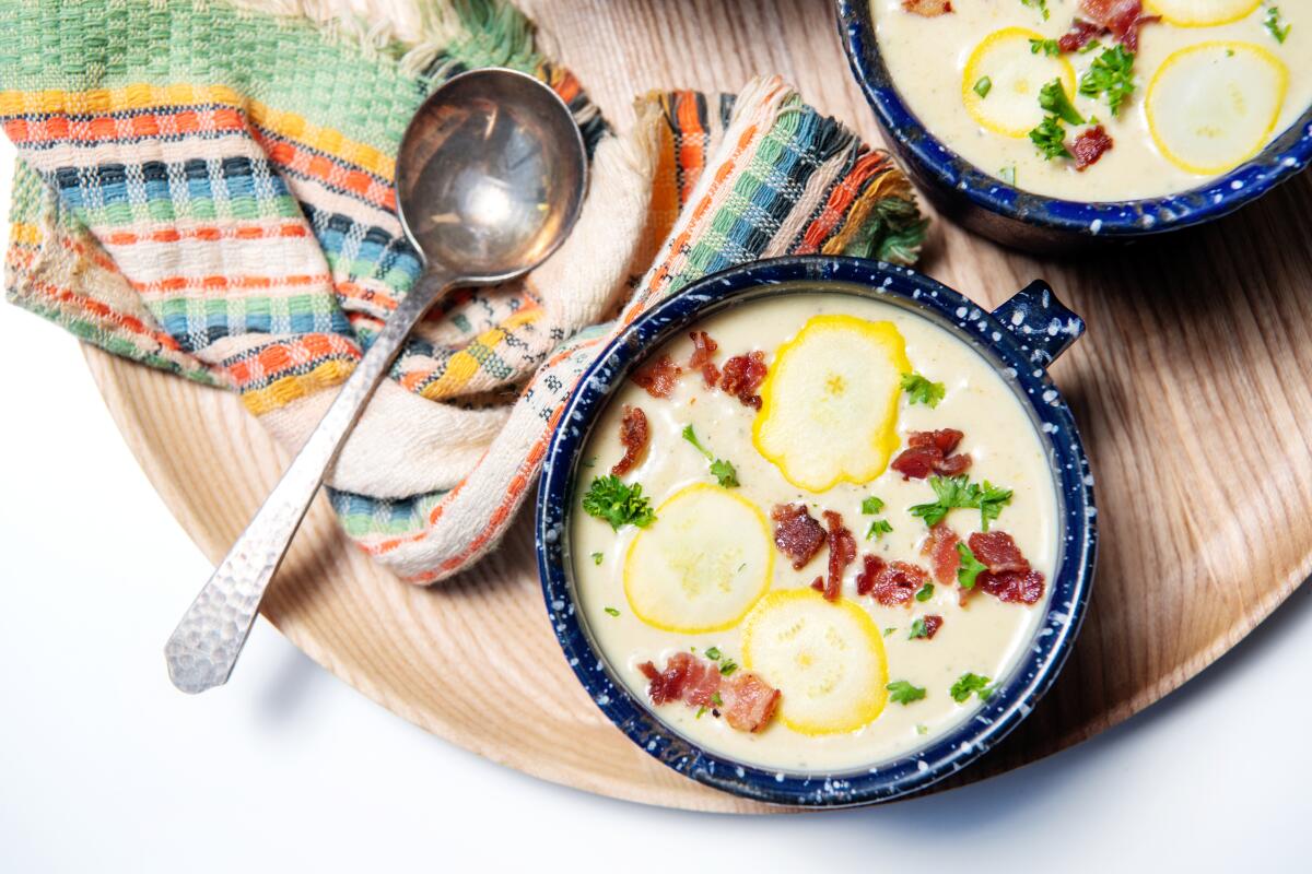 Summer squash soup