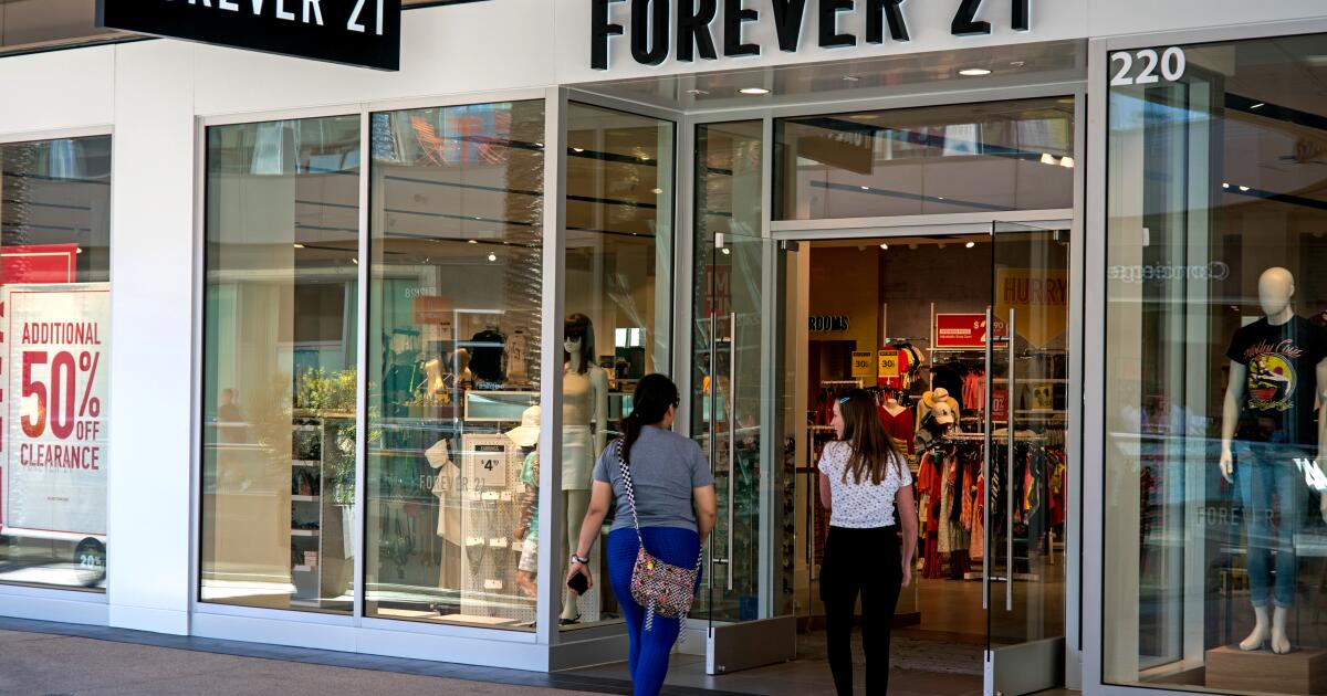 Forever 21 Set To Close 12 Stores In Southern California – NBC Los