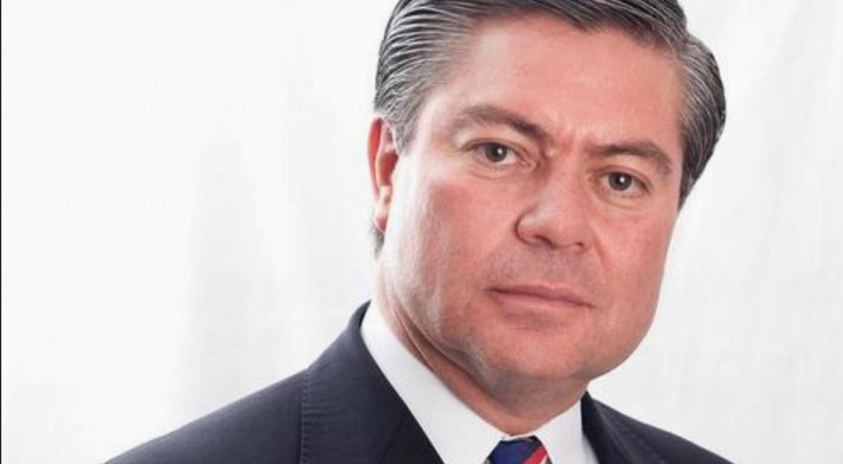 Mario Amílcar Estrada Orellana, ex candidato presidencial de Guatemala.