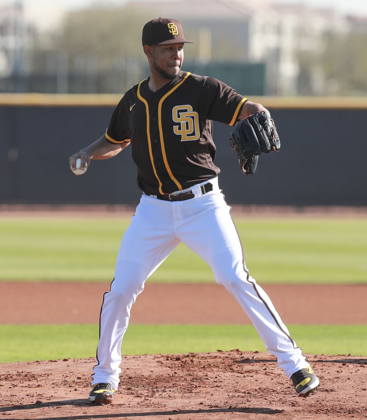 Padres pitcher Anderson Espinoza 