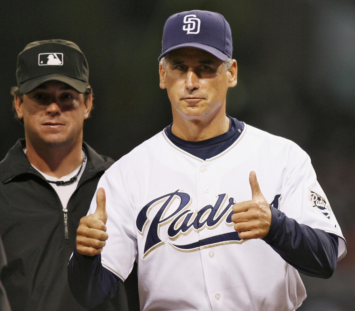 San Diego Padres manager Bud Black in 2007.