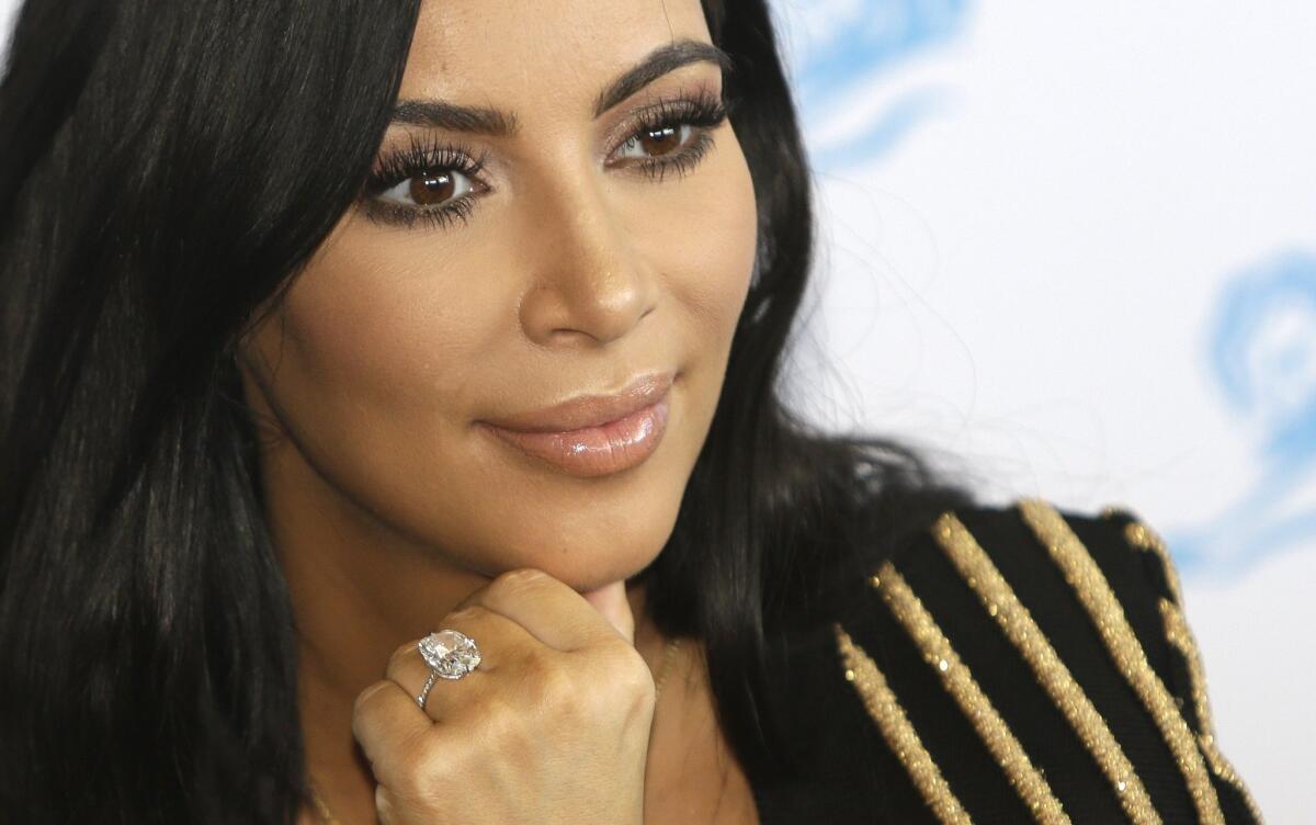 Kim Kardashian had an early -- and unplanned -- wakeup call in Cannes on Wednesday.