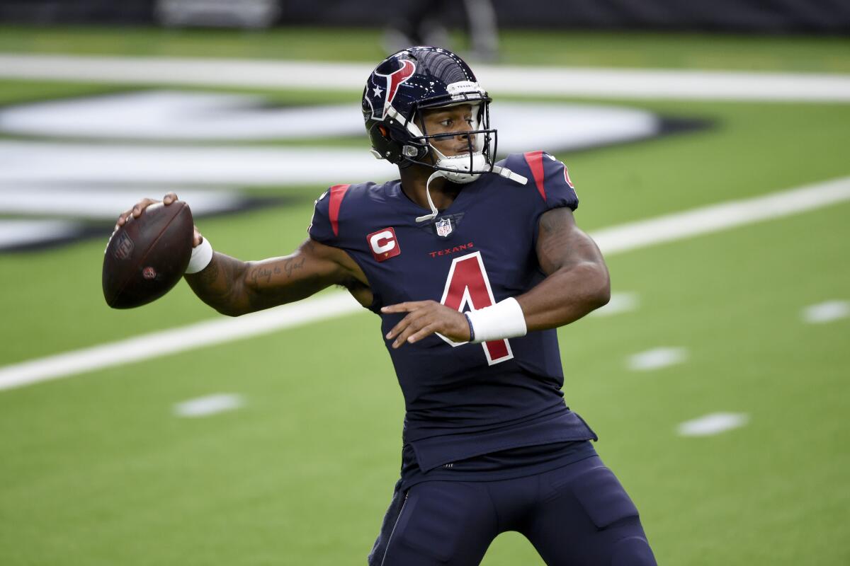 Houston Texans 2020 regular season schedule