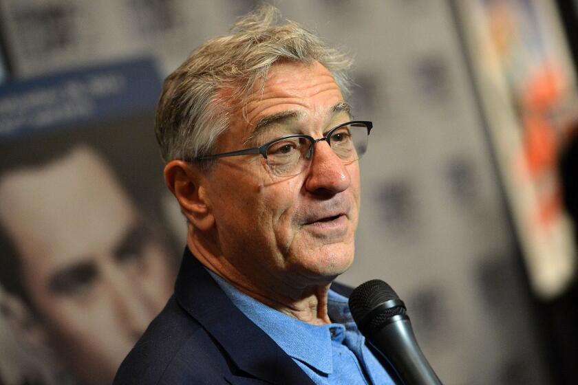"Once Upon A Time In America" cast member Robert De Niro attends the film's photo call at the New York Film Festival.