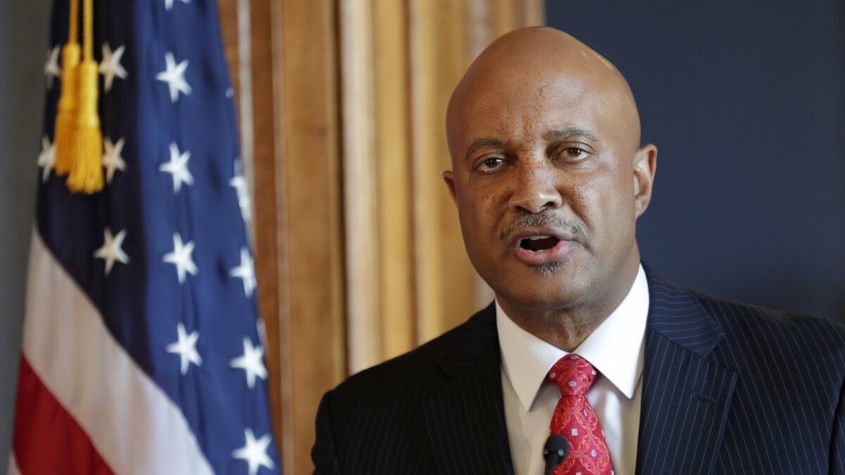Indiana Atty. Gen. Curtis Hill is rejecting calls to resign, saying that his name "has been dragged through the gutter" over allegations that he drunkenly groped a lawmaker and three other women.