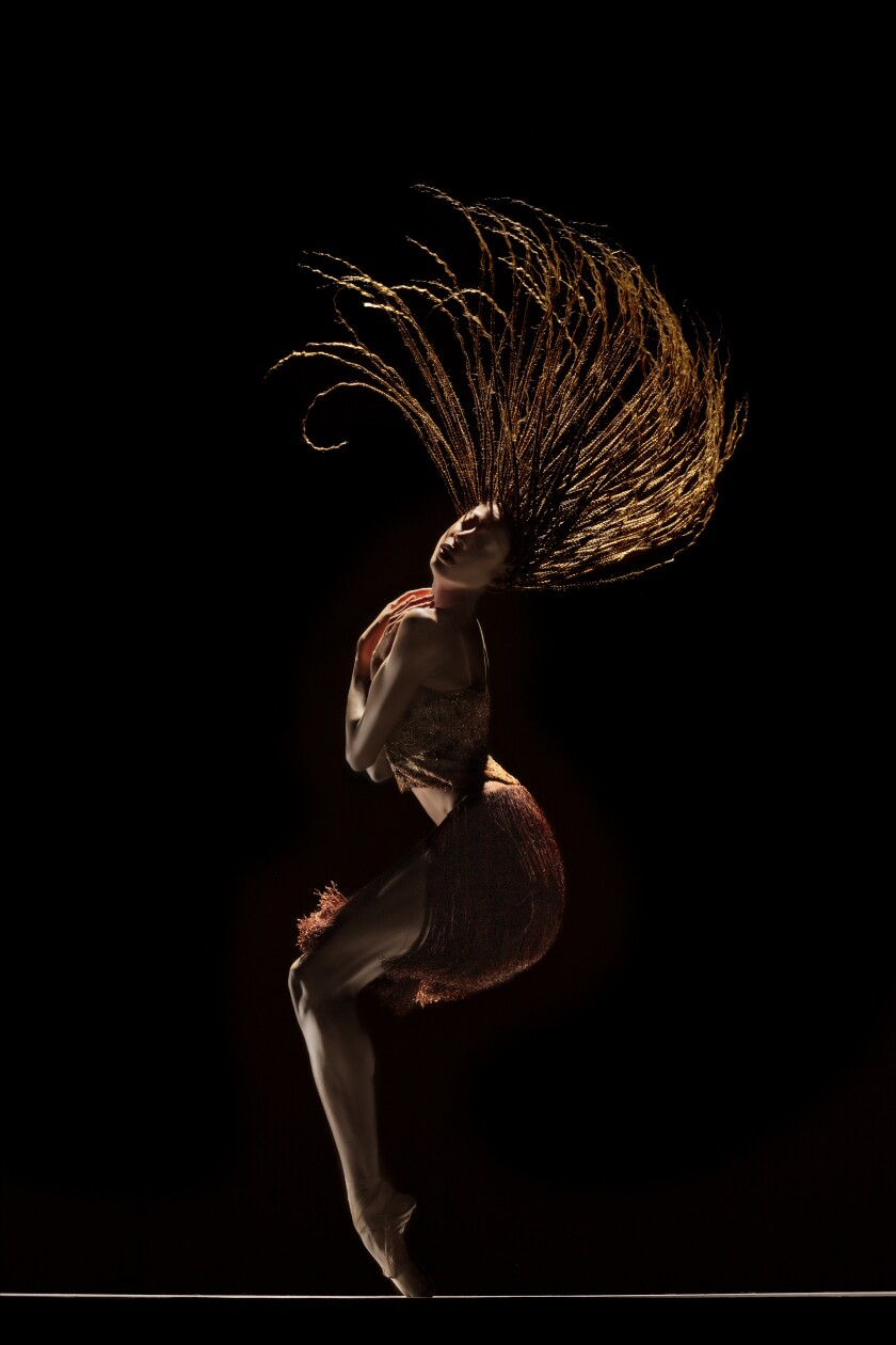 Dancer Adji Cissoko of Alonzo King LINES Ballet