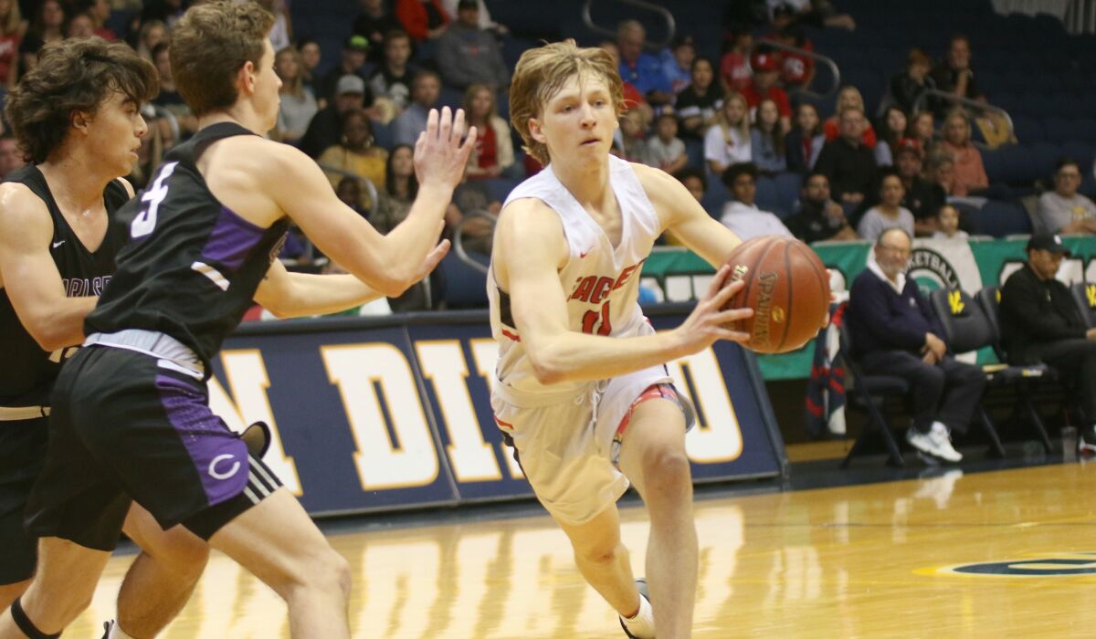 Senior Sam Dudley was part of a balanced SFC offense.