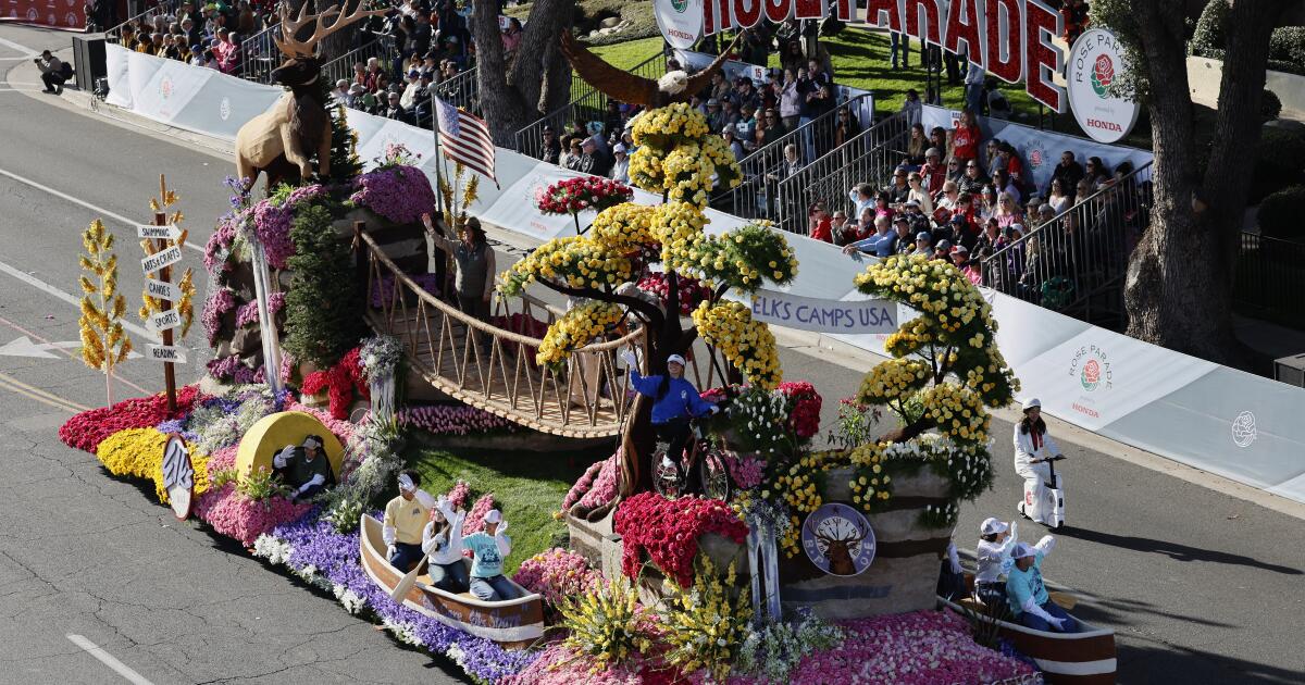 The Rose Parade float has a fire extinguisher, cupcakes: Why it causes anger The Rose Parade float has a fire extinguisher, cupcakes: Why it causes anger