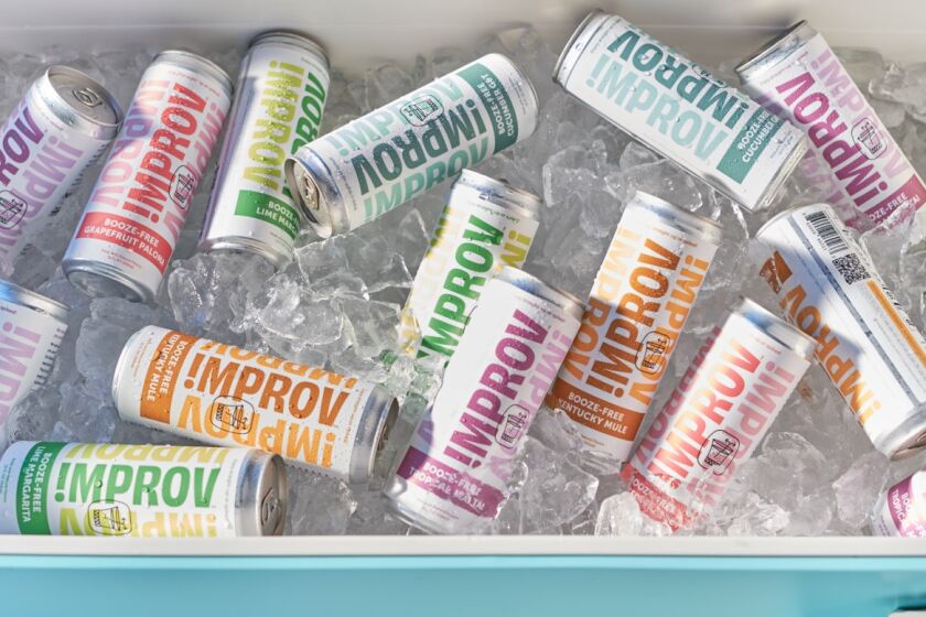 Two men with Poway ties started Improv - a non-alcoholic drink with boozy flavors.