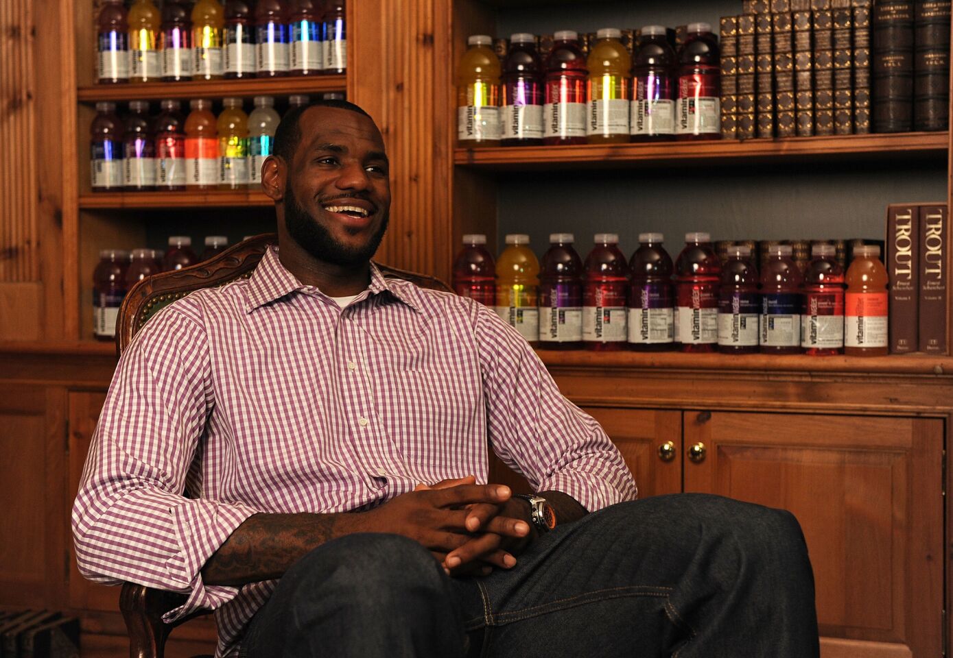 The decision: LeBron James attends the LeBron James Pre Decision Meet and Greet on July 8, 2010, in Greenwich, Conn. Proceeds from the $2.5-million event were donated to the Boys & Girls Clubs of America.