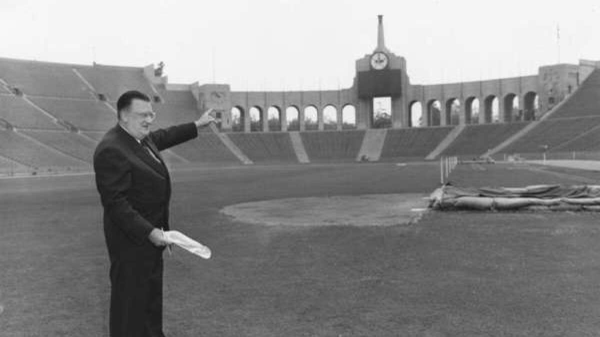 Walter O'Malley : Dodger History : Hall of Famers : Broadcasters