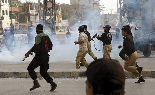 Pakistan protest