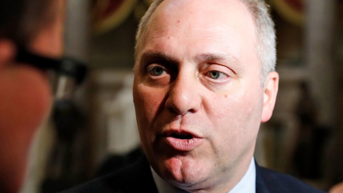 House Majority Whip Steve Scalise, who was wounded in a shooting in Alexadnria, Va., has been readmitted to the intensive care unit.