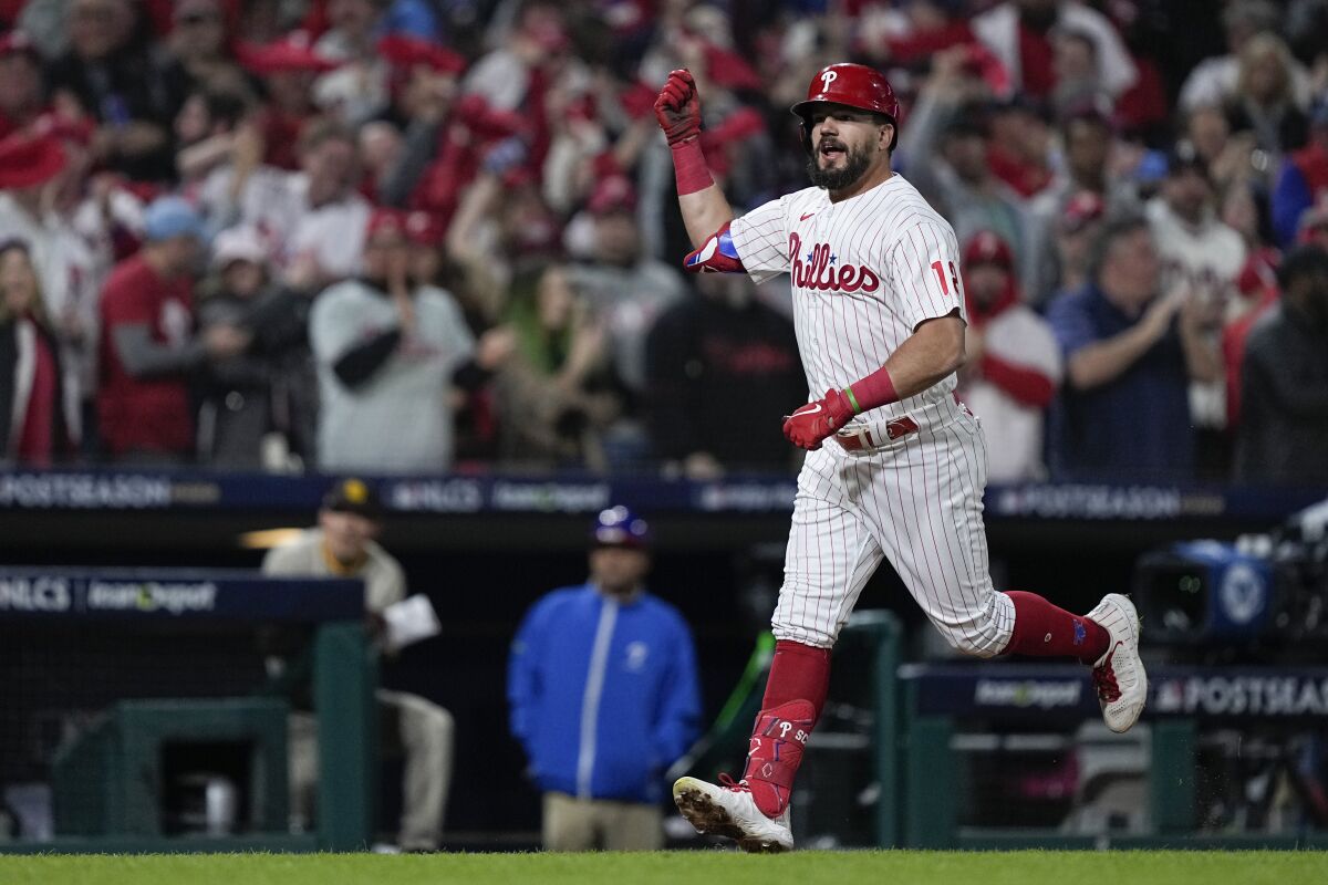 Schwarber powers Phillies in postseason with mythical homers The San
