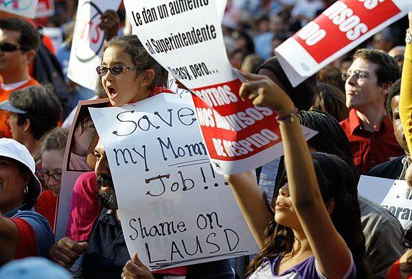 Young protester