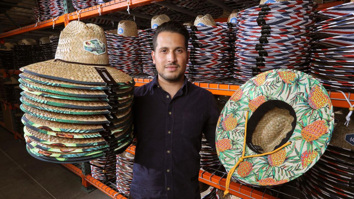Hemlock Hat Co., founded by a 28-year-old in San Diego County, takes off.  Here's why - The San Diego Union-Tribune
