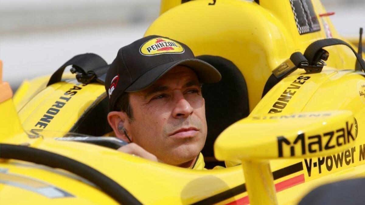 Three-time Indy 500 winner Hélio Castroneves.