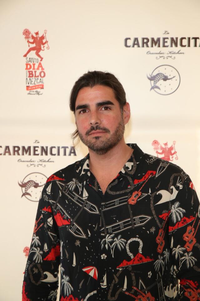 En la inauguración del Restaurante "La Carmencita"