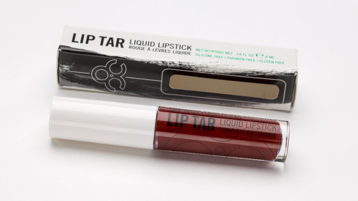 Obsessive Compulsive Cosmetics' Lip Tar Liquid Lipstick.