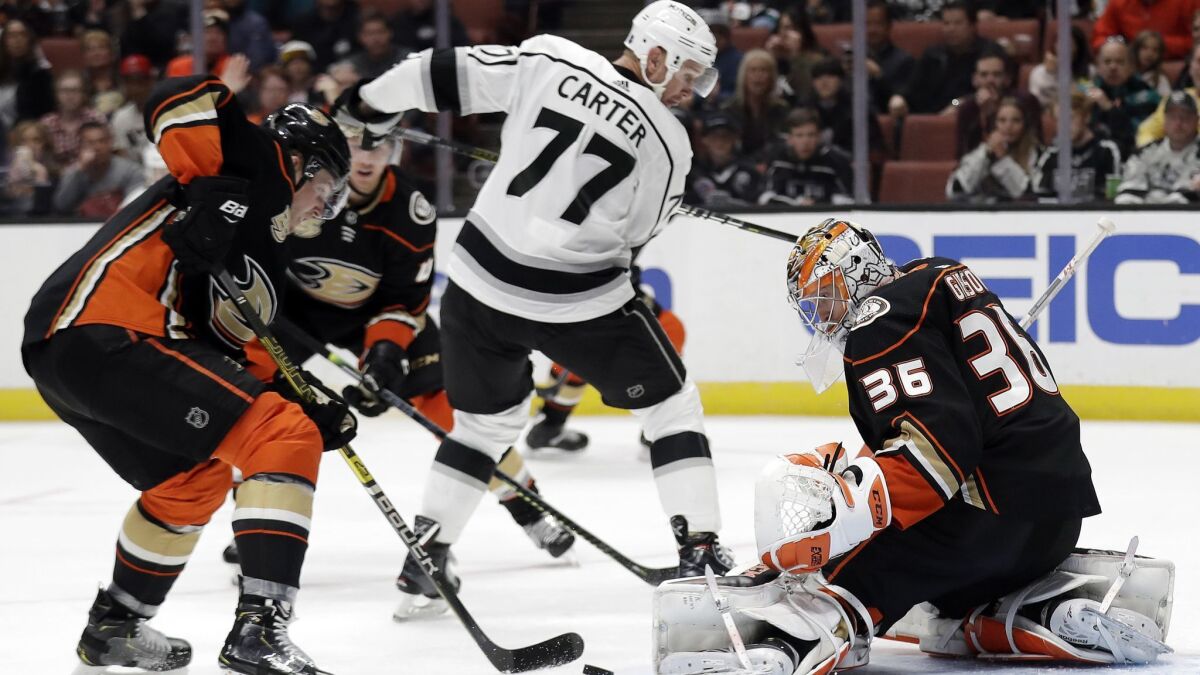 Los Angeles Kings and Anaheim Ducks hockey games are broadcast on regional sports networks formerly owned by Fox that are up for sale.