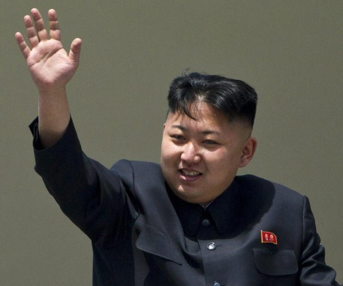 North Korean leader Kim Jong Un, the Onion's choice as this year's "sexiest man alive." Hellooo, China -- it's the Onion.