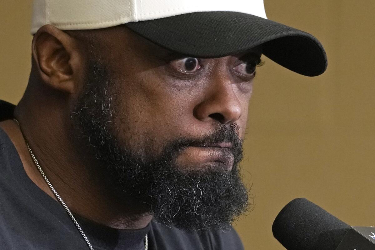 Mike Tomlin promises to make changes after benching Mitch Trubisky in  Steelers' loss to Colts - The San Diego Union-Tribune