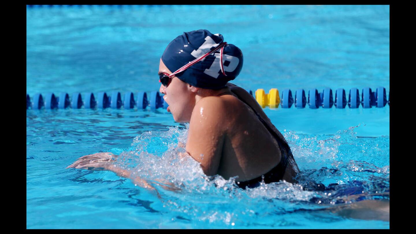 Photo Gallery: Flintridge Prep swimming vs. Poly High