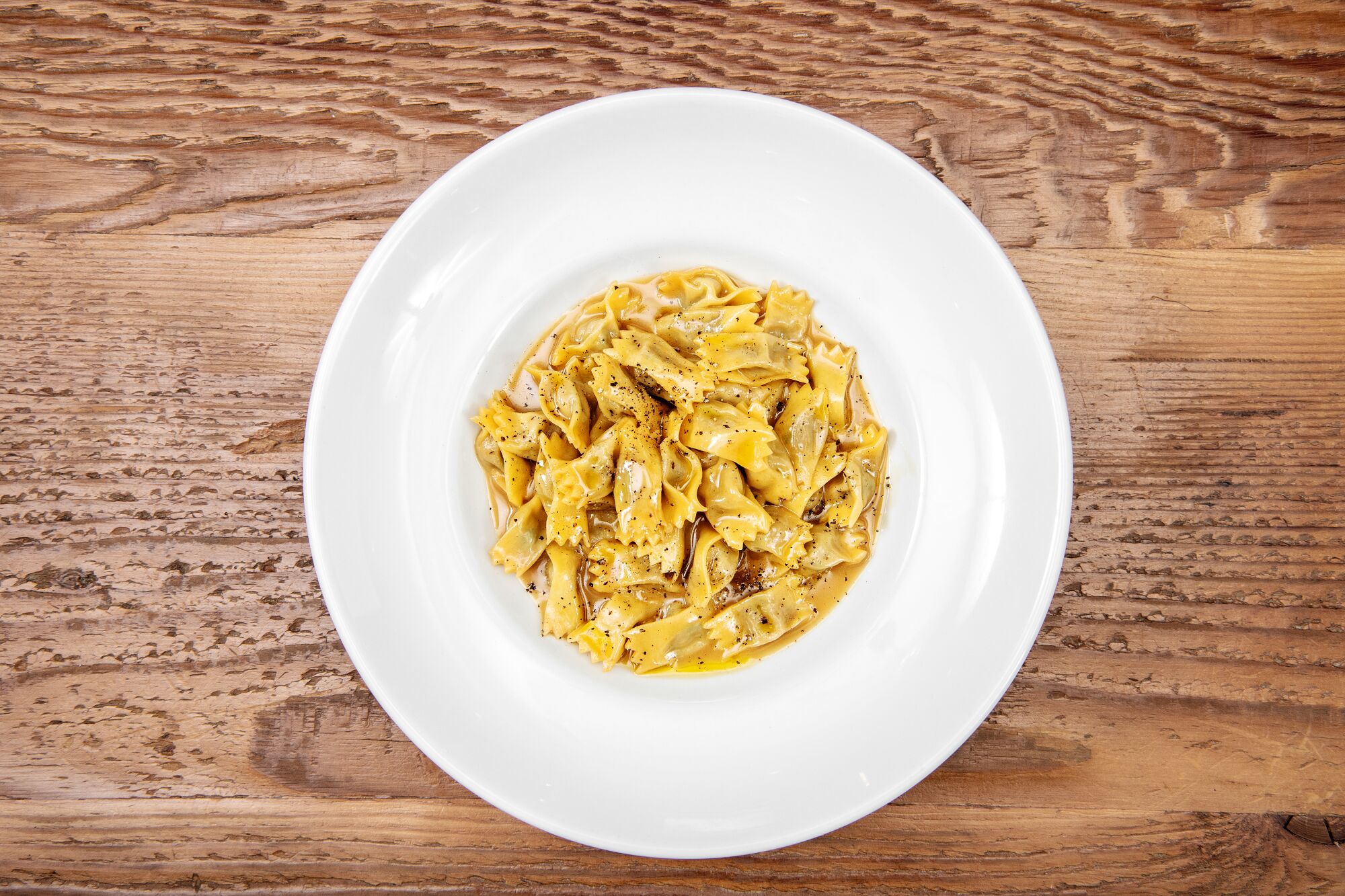 A bowl of pasta from Antico Nuovo