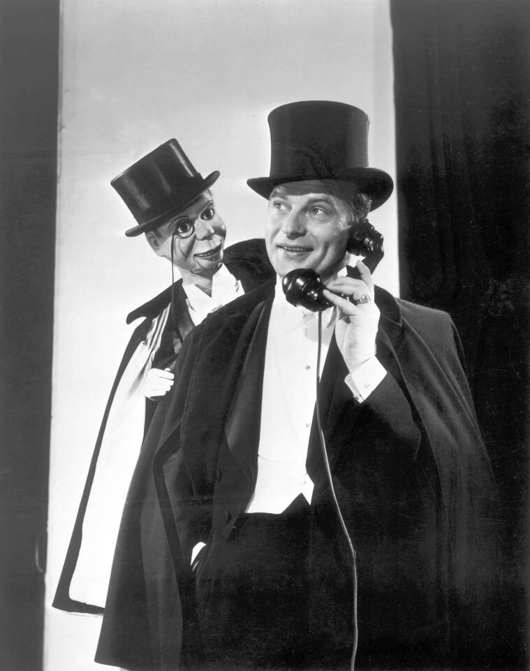 Ventriloquist Edgar Bergen and his "partner,'" Charlie McCarthy, headlined the No. 1 series.