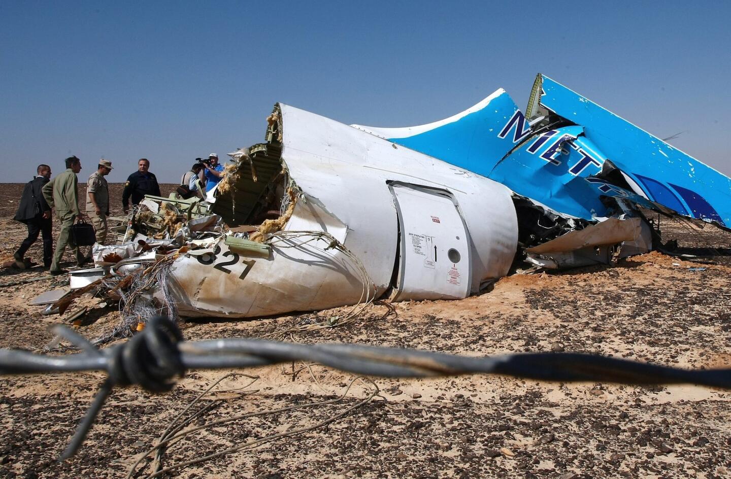 Russian plane crashes in Sinai Peninsula