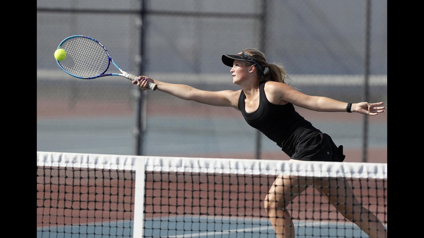 Photo gallery: Huntington Beach vs. Fountain Valley in girls’ tennis