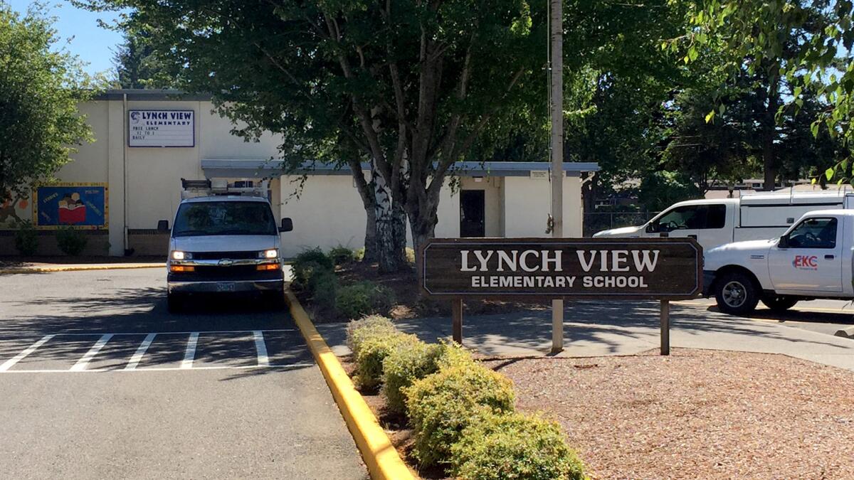 Lynch View Elementary School in Portland, Ore.