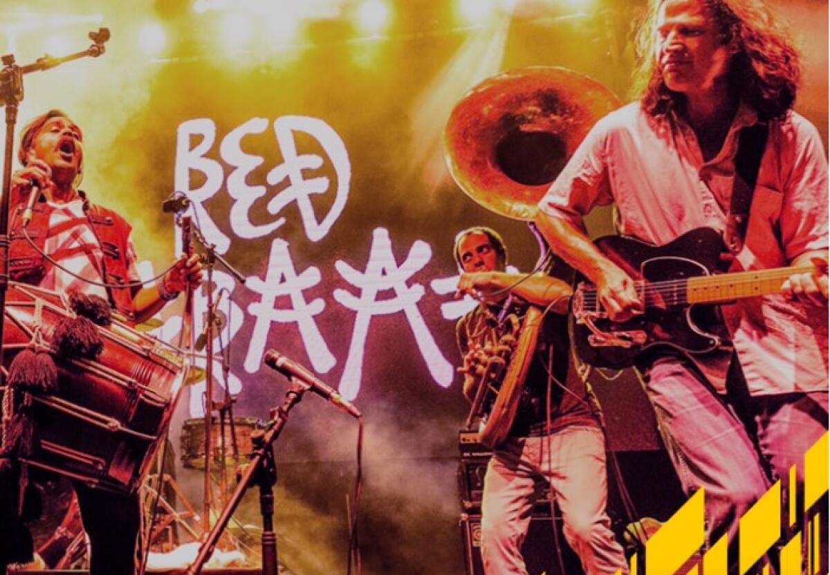 Red Baraat will play Saturday, March 23, at the Epstein Family Amphitheater at UC San Diego in La Jolla.