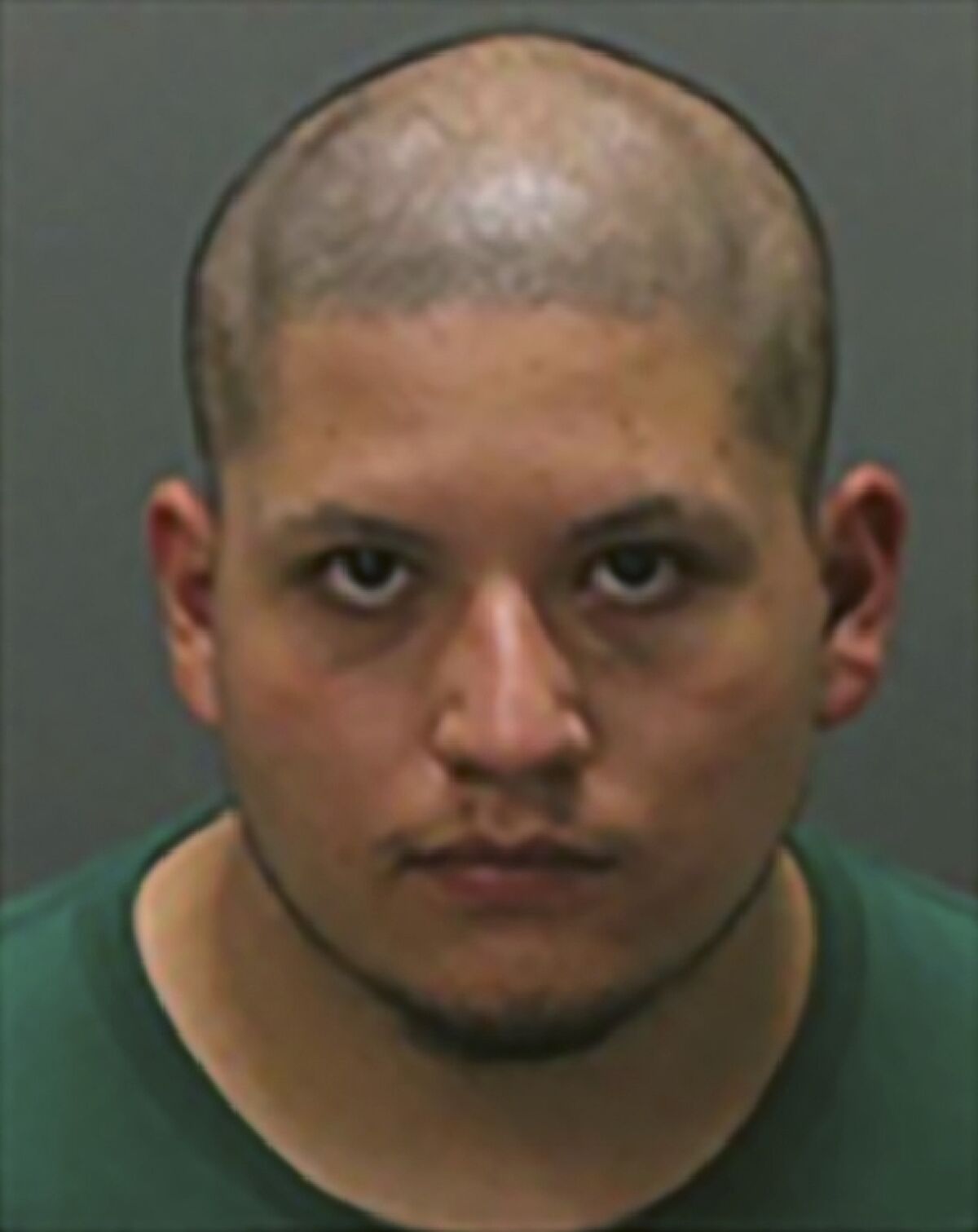 This booking photo released by the Corona, Calif., Police Department shows 20-year-old Joseph Jimenez, who was arrested Tuesday, July 27, 2021, in connection with a shooting that killed an 18-year-old woman and seriously wounded a 19-year-old social media influencer as they watched “The Forever Purge” at a Southern California movie theater. He is being held on $2 million bail. (Corona Police Department via AP)