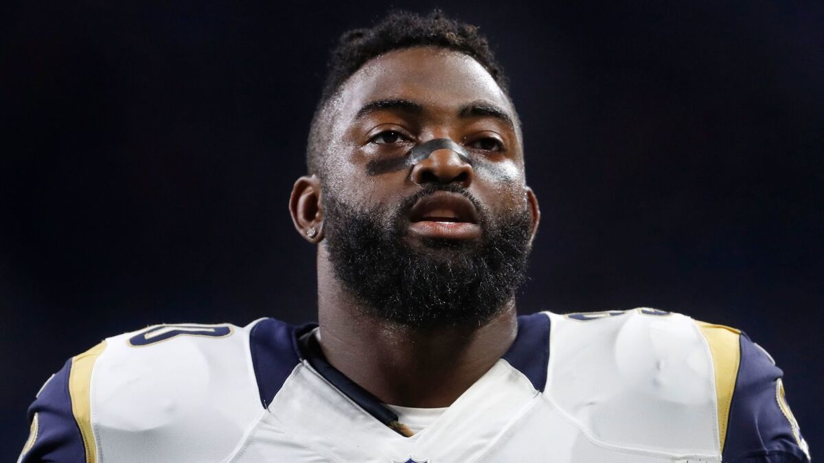 Michael Brockers agreed to a deal with Baltimore before it fell through, and the defensive lineman re-signed with the Rams.