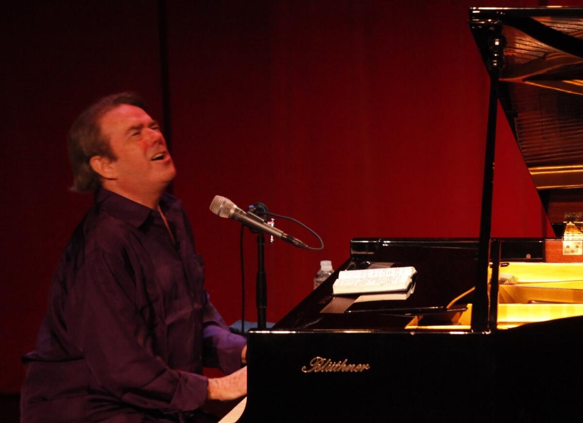 Singer and songwriter Jimmy Webb, shown during a 2010 performance in Los Angeles, will perform Saturday in MacArthur Park for the Levitt Pavilion free summer concert series.
