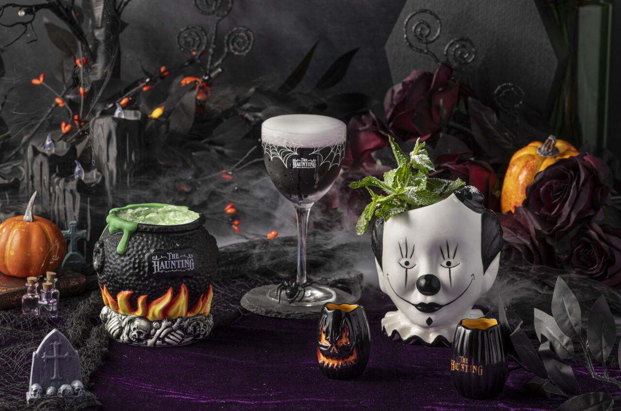 Cocktails by The Haunting, which will be available at The Ordinarie this Halloween.