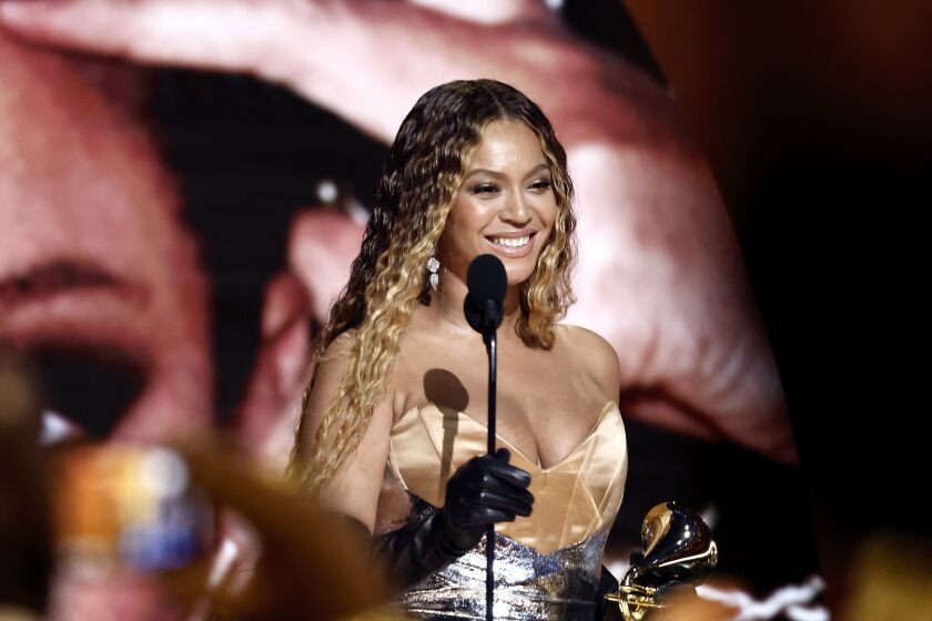 Beyoncé Feb 5 2023 65th annual Grammy Awards