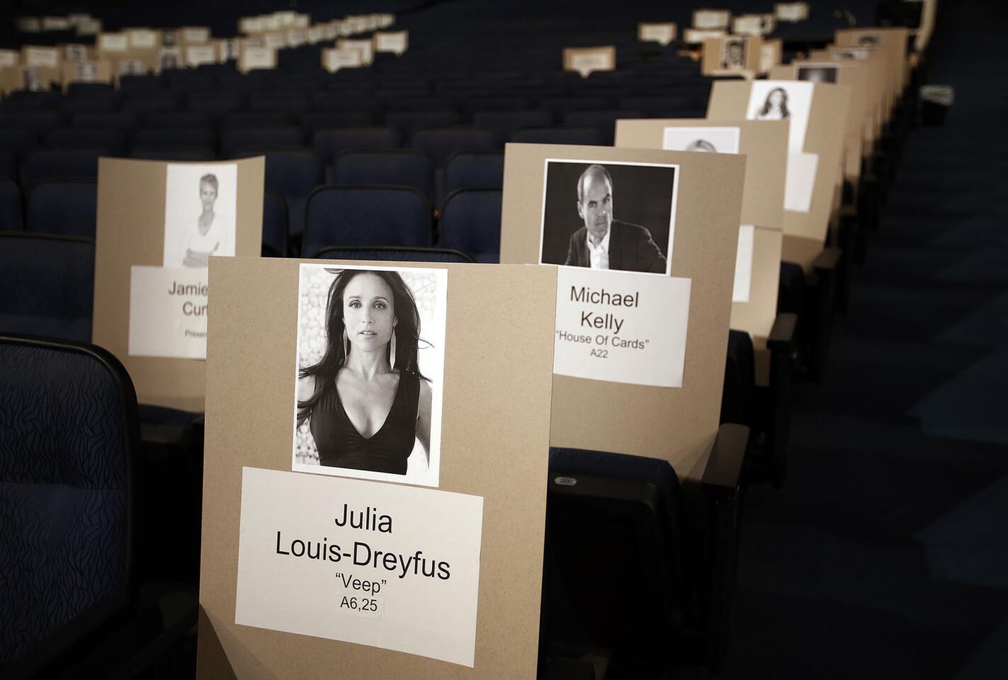 2015 Emmy Awards | Preparation time