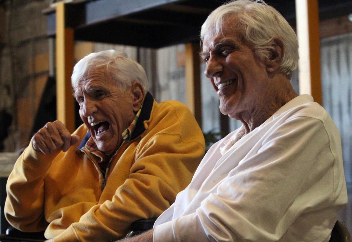 Dick Van Dyke and his younger brother Jerry Van Dyke talk about their new ABC comedy series "The Middle."