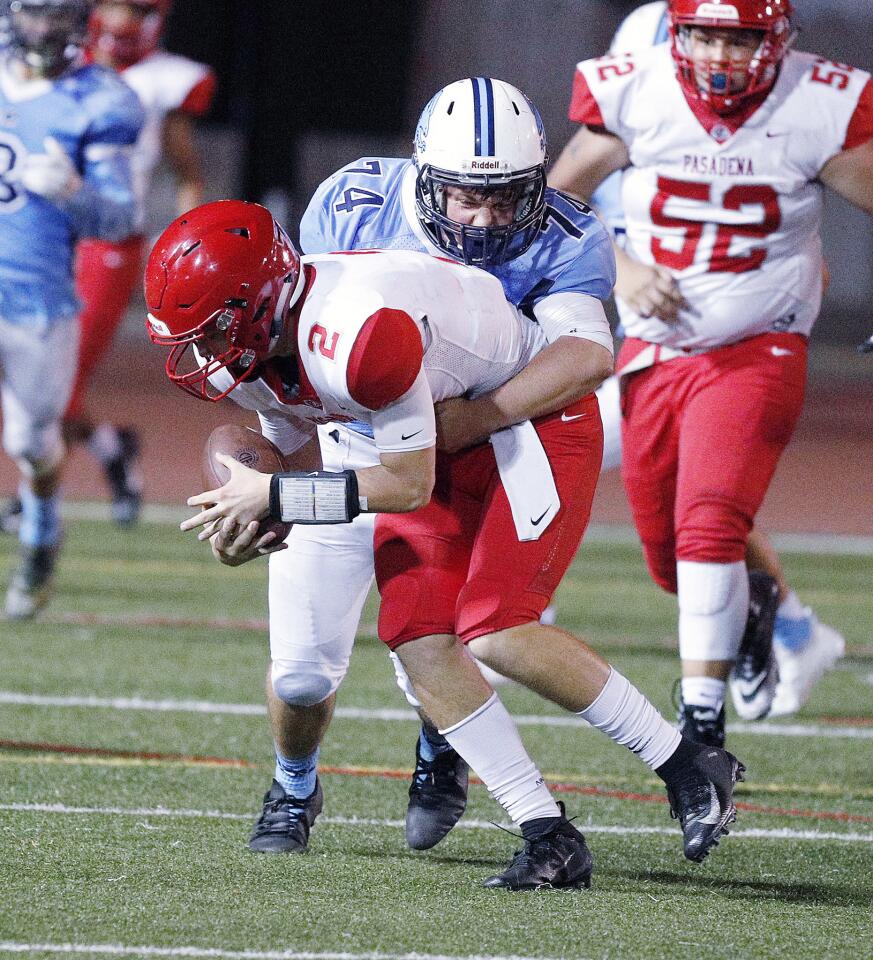 Photo Gallery: Crescenta Valley vs. Pasadena in Pacific League football