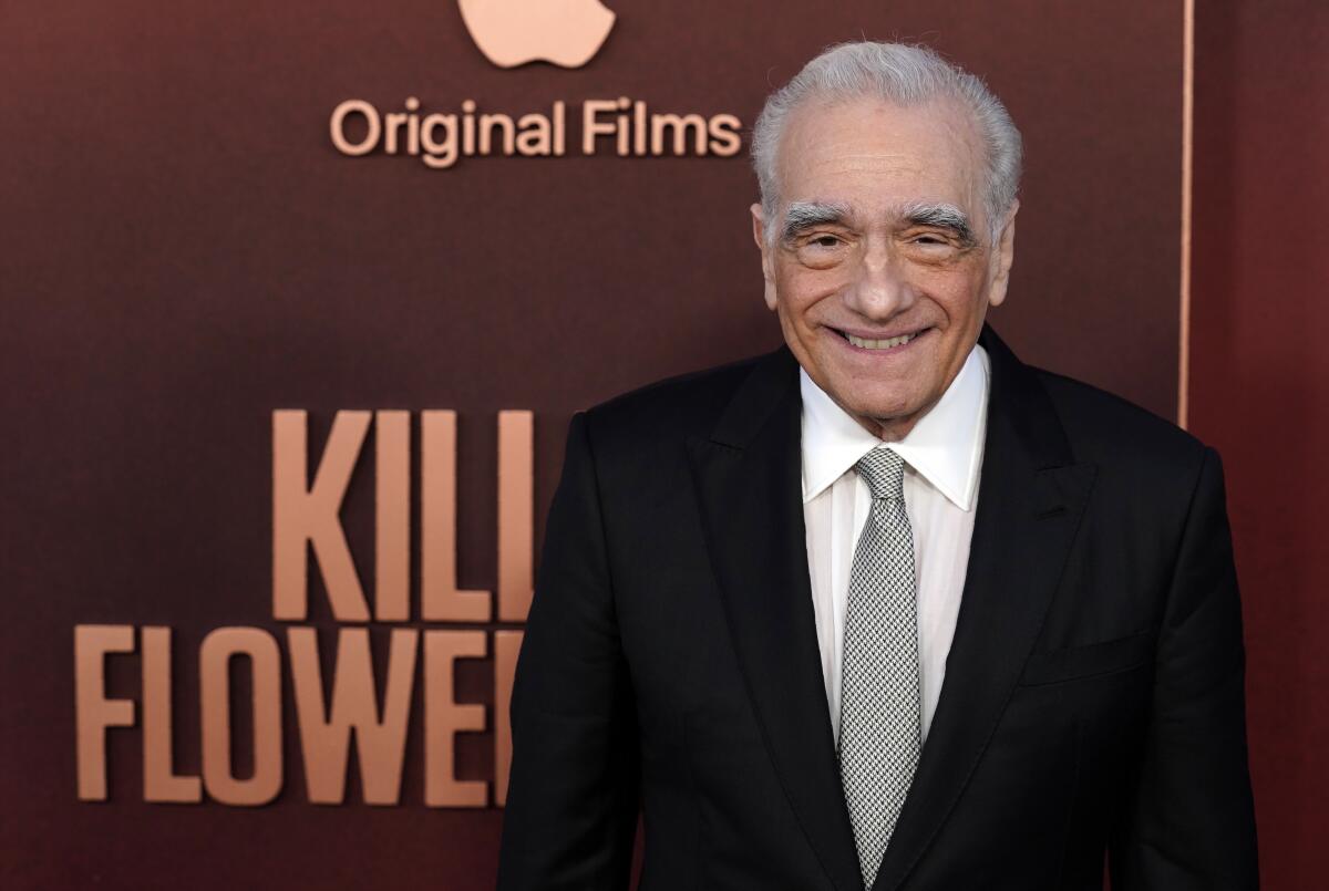ARCHIVO - El director y coguionista Martin Scorsese posa en el estreno en Los Ángeles de su película
