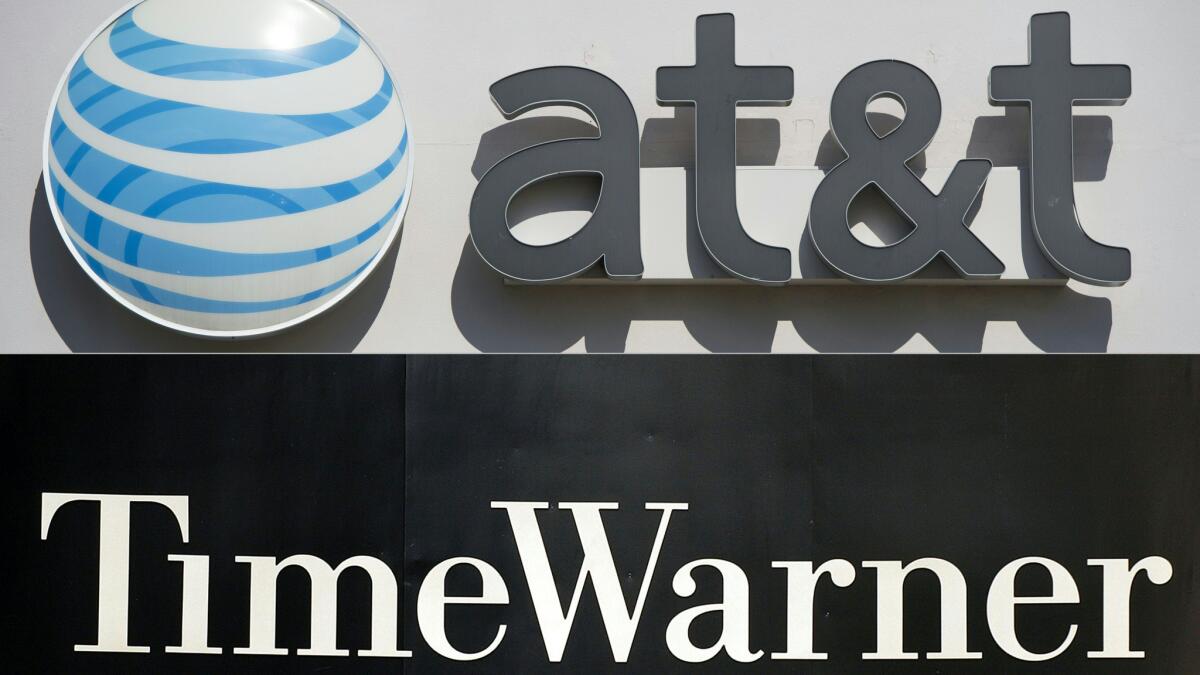 A deal with Time Warner would turn telephone giant AT&T into the nation’s largest entertainment company, surpassing Walt Disney Co. and Comcast Corp.