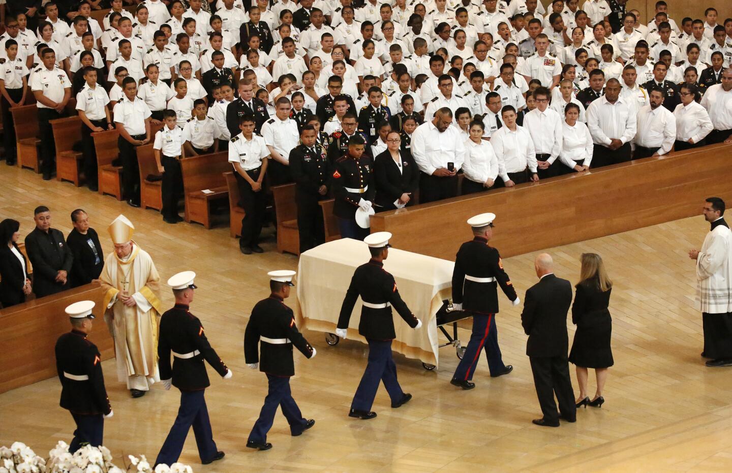 Funeral Lance Cpl. Carlos A. Segovia-Lopez