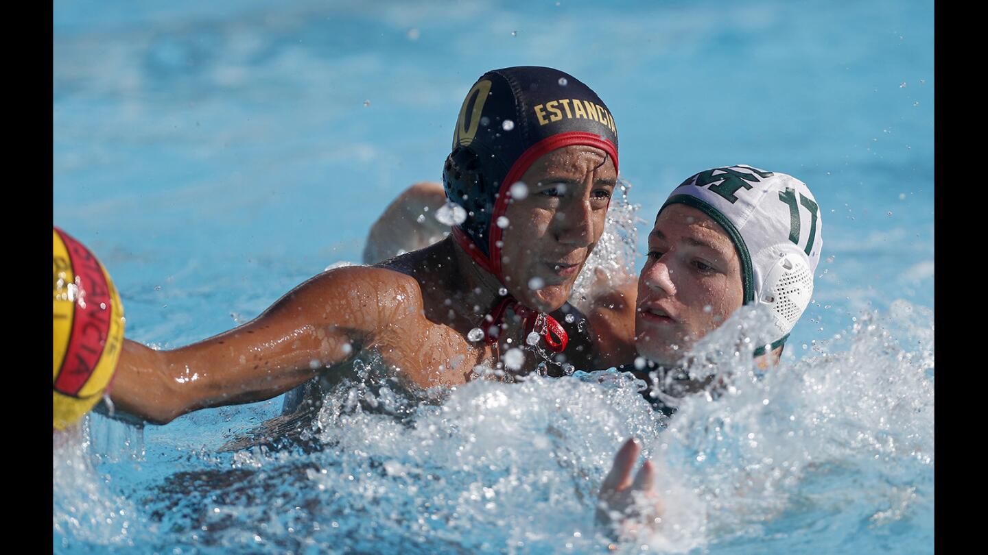 Photo Gallery: Costa Mesa vs. Estancia in boys' water polo
