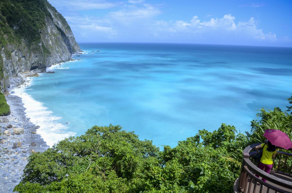 Qingshui Cliff, Hualien County, east coast, Taiwan.