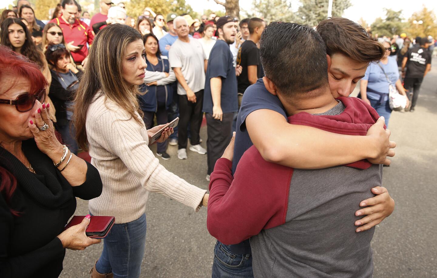 Saugus High shooting