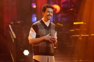 SATURDAY NIGHT LIVE -- Episode 1859 -- Pictured: Host Ramy Youssef during Promos in Studio 8H on Tuesday, March 26, 2024 -- (Photo by: Rosalind O'Connor/NBC)